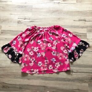 MASSIVE $10 SALE Beautiful Off Shoulder Floral Summer Shirt